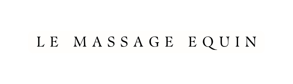 le massage equin